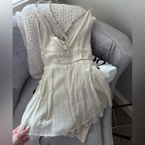 Cream Romper